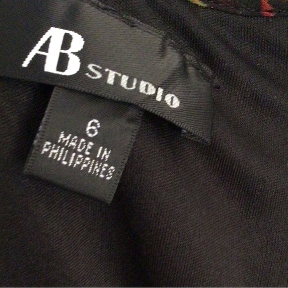 AB Studio Colorful Floral Midi Dress - Picture 5 of 6